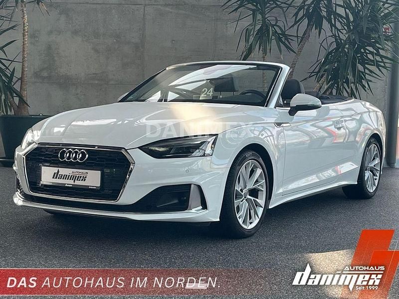 Gebraucht Audi A5 Cabriolet Advanced 163 PS (119 kW) 2020 Weiß Cabrio