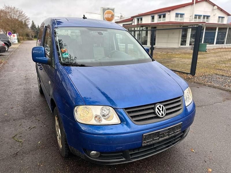 Ravennablau metallic Gebraucht 2008 VW Caddy Team Van / Kleinbus | 2.100 € (Superpreis) - Bild 1/4