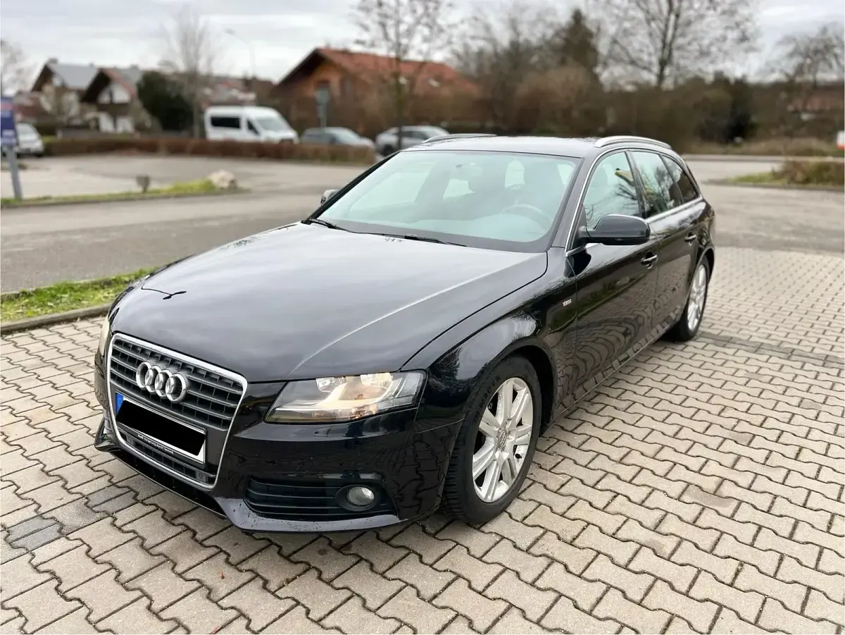 Gebraucht Audi A4 S-Line 160 PS (117 kW) 2011 Schwarz Kombi