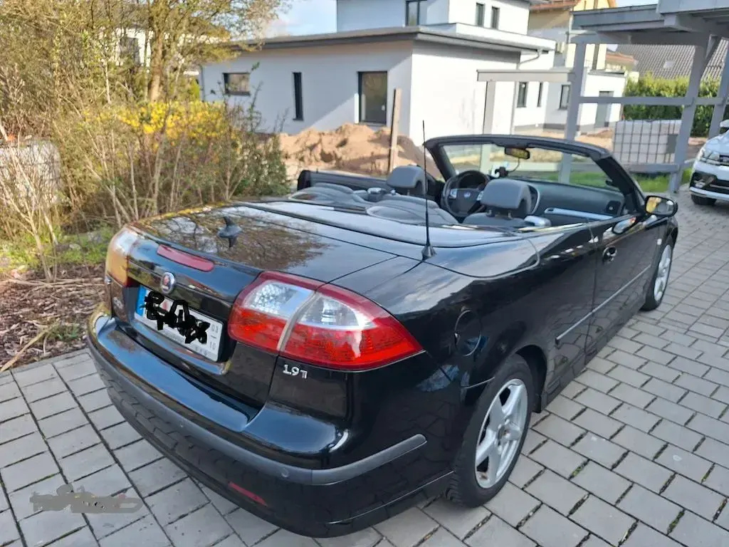 Gebraucht Saab 9-3 Cabriolet Vector 150 PS (110 kW) 2006 Schwarz Cabrio
