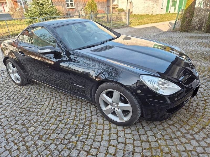 Gebraucht Mercedes SLK200 163 PS (119 kW) 2005 Schwarz Cabrio