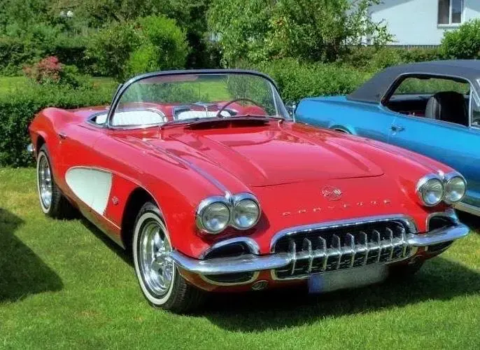 Gebraucht Chevrolet Corvette C1 340 PS (250 kW) 1962 Rot Cabrio