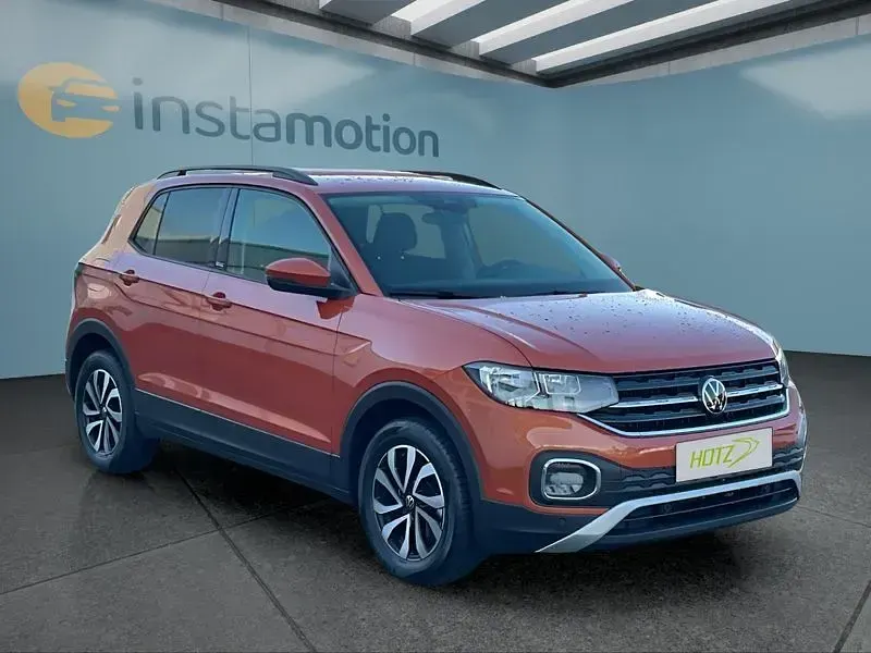Gebraucht VW T-Cross 95 PS (69 kW) 2022 Orange SUV