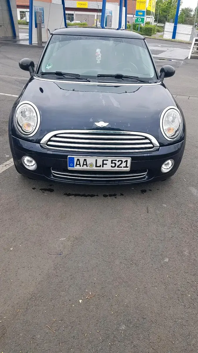 Gebraucht Mini ONE 95 PS (69 kW) 2008 Schwarz Kleinwagen