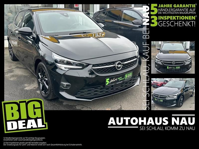 Gebraucht Opel Corsa Ultimate 131 PS (96 kW) 2022 Diamant schwarz/karbon schwarz Kleinwagen