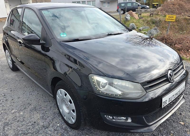 Gebraucht VW Polo Trendline 90 PS (66 kW) 2010 Schwarz Kleinwagen