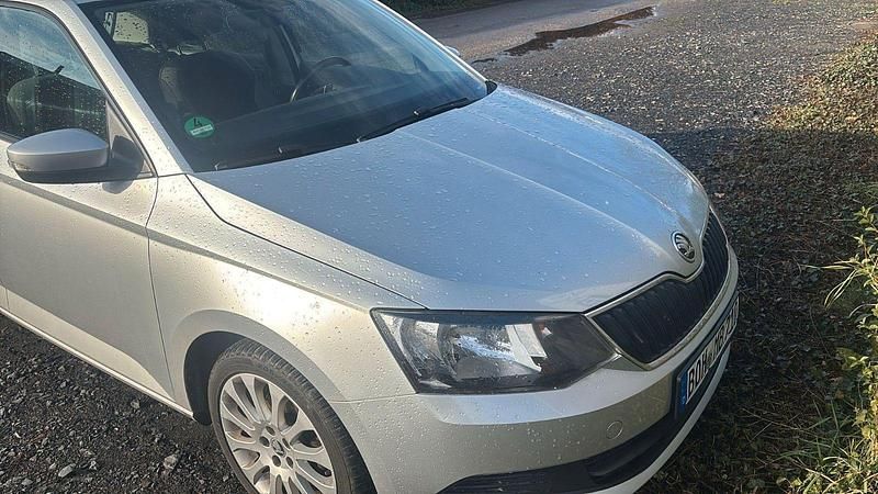 Silber Gebraucht 2015 Skoda Fabia Ambition Kleinwagen | 3.990 € (Superpreis) - Bild 1/4
