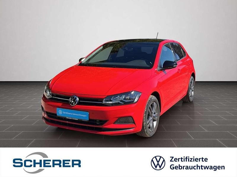 Flashrot Gebraucht 2021 VW Polo United Limousine | 15.900 € (Guter Preis) - Bild 1/4