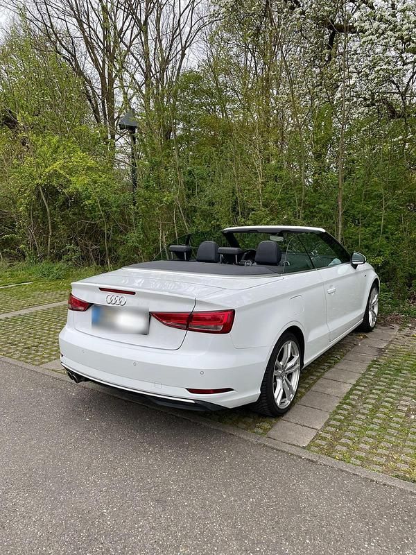 Gebraucht Audi A3 Cabriolet 150 PS (110 kW) 2018 Weiß Cabrio