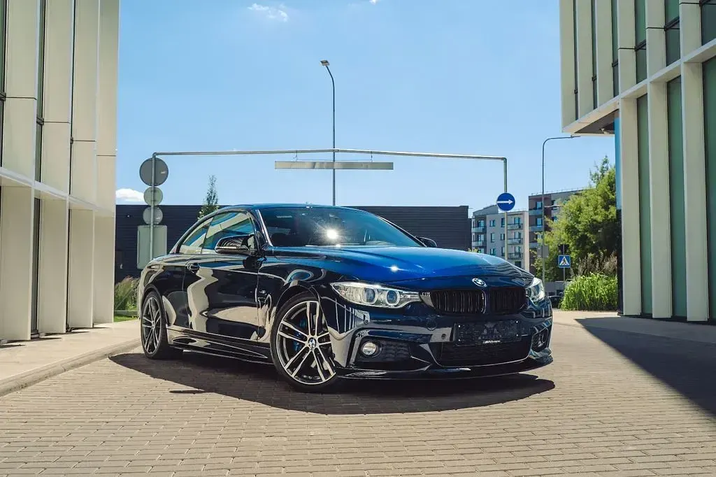 Gebraucht BMW 440 M Performance 326 PS (239 kW) 2016 Blau Cabrio