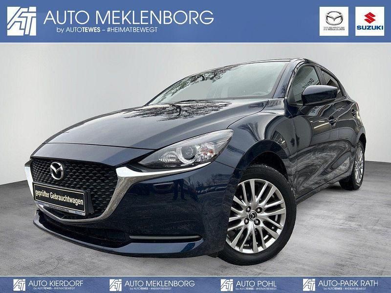 Blau Gebraucht 2021 Mazda 2 Kizoku Kleinwagen | 15.989 € (Fairer Preis) - Bild 1/4
