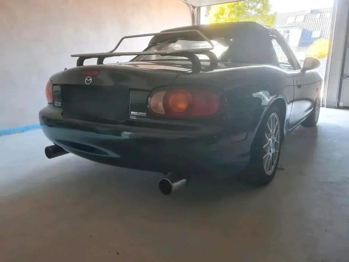 Gebraucht Mazda MX5 110 PS (80 kW) 2000 Grün Cabrio