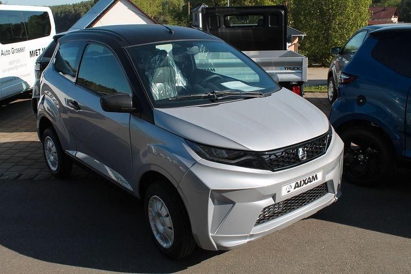 Neu Aixam Crossline Pack 2025 Silbermetallic Kleinwagen