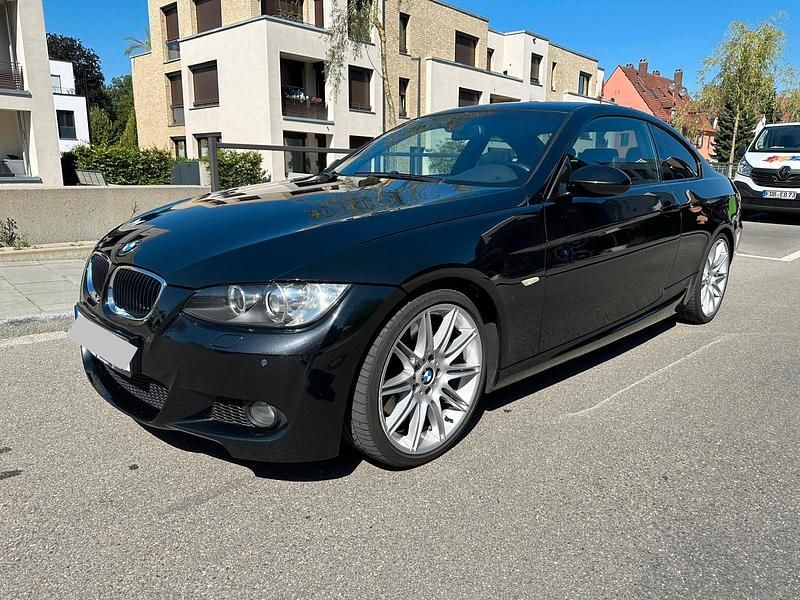 Schwarz Gebraucht 2007 BMW 335 M Sport Coupé | 12.500 € (Superpreis) - Bild 1/4