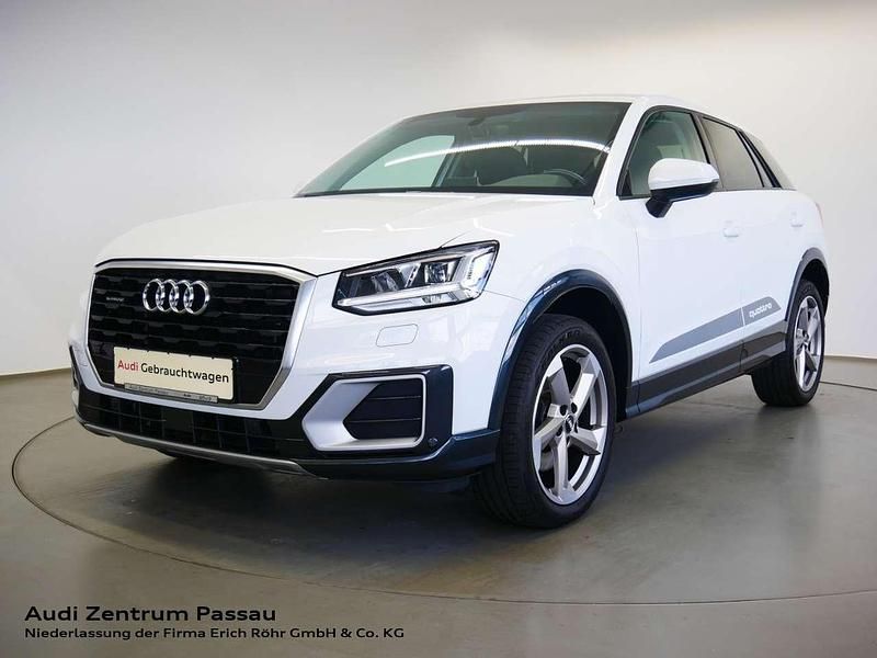 Gletscherweiß metallic Gebraucht 2018 VW Tiguan Allspace Sport SUV | 20.200 € (Superpreis) - Bild 1/4