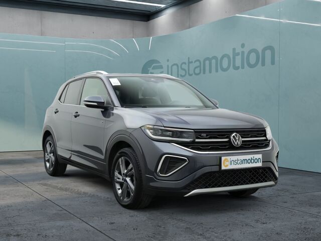 Grau Gebraucht 2024 VW T-Cross R-line SUV | 27.099 € (Fairer Preis) - Bild 1/2