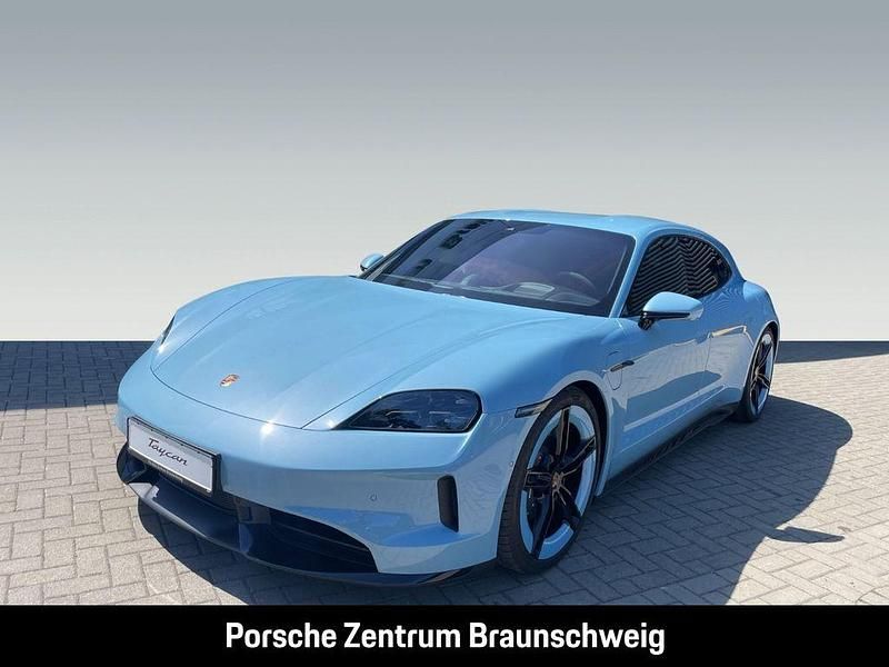 Frozenbluemetallic Gebraucht 2025 Porsche Taycan Sport Turismo Limousine | 112.630 € (Teuer) - Bild 1/4
