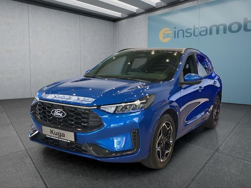 Blau Gebraucht 2024 Ford Kuga ST-Line SUV | 38.399 € - Bild 1/4