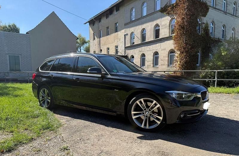 Schwarz Gebraucht 2015 BMW 325 Sport Line Kombi | 13.750 € (Fairer Preis) - Bild 1/4