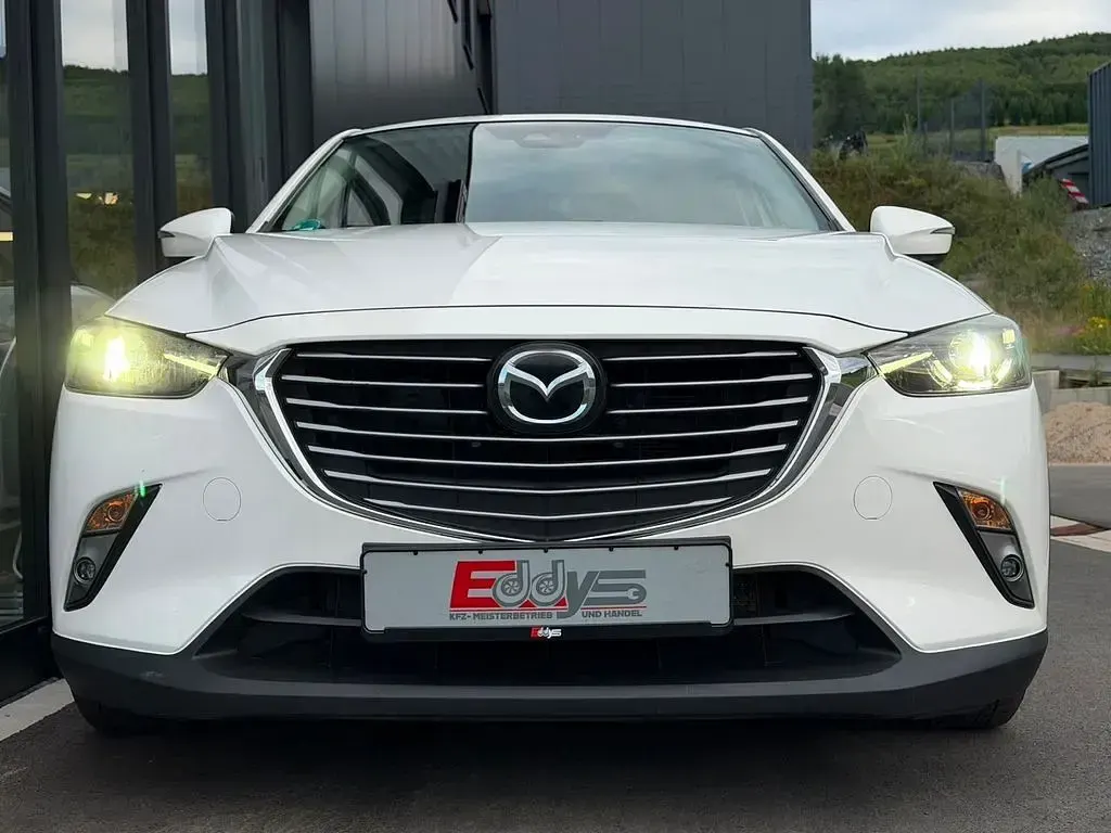 Gebraucht Mazda CX-3 Sports-Line 150 PS (110 kW) 2017 Weiß SUV