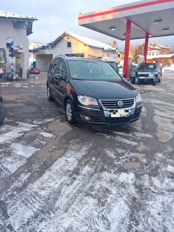 Gebraucht VW Touran 140 PS (102 kW) 2010 Schwarz Van / Kleinbus