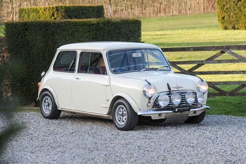 Gebraucht Mini Cooper 75 PS (55 kW) 1966 Weiß Kleinwagen