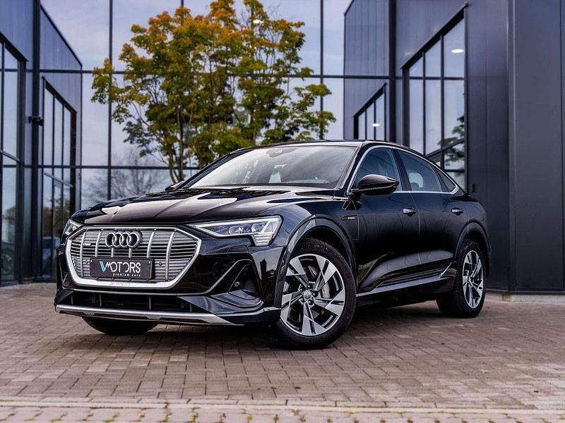 Schwarz Gebraucht 2020 Audi e-tron Sportback S-Line SUV | 29.995 € (Fairer Preis) - Bild 1/4