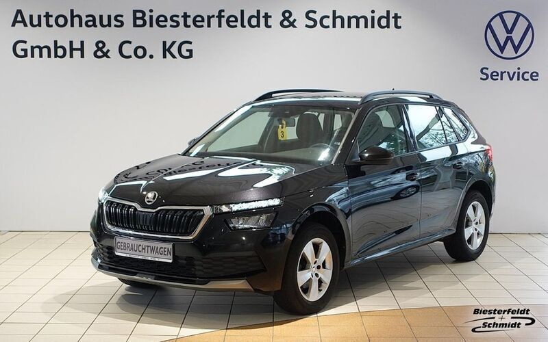Schwarz Gebraucht 2021 Skoda Kamiq Ambition SUV | 19.590 € (Fairer Preis) - Bild 1/4