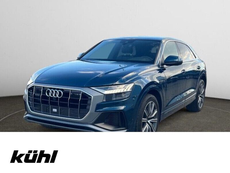 Blau Gebraucht 2021 Audi Q8 SUV | 65.290 € (Etwas zu teuer) - Bild 1/4