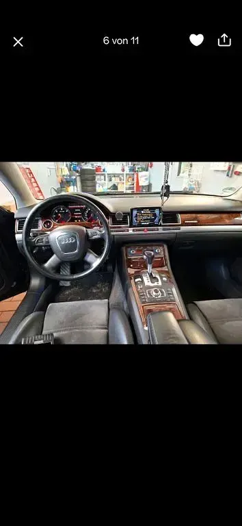 Gebraucht Audi A8 232 PS (170 kW) 2009 Schwarz Limousine