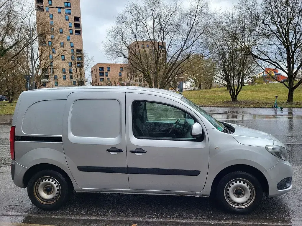 Gebraucht Mercedes Citan 111 110 PS (80 kW) 2014 Silber Van / Kleinbus