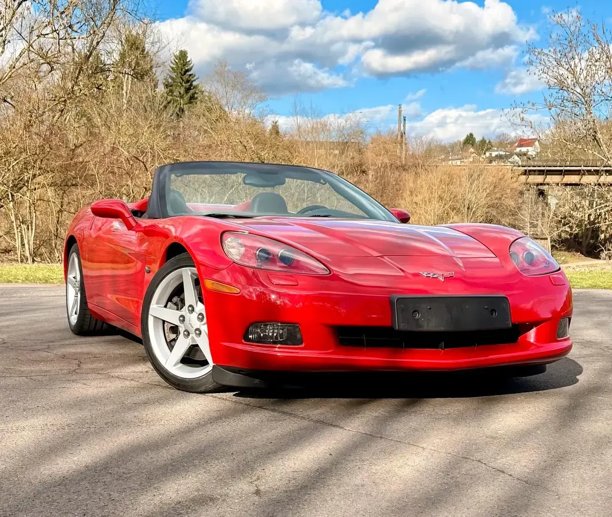 Usata Corvette C6 404 CV (297 kW) 2006 Rosso Cabrio