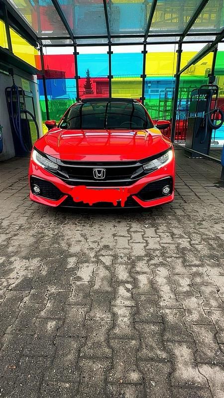 Gebraucht Honda Civic 129 PS (94 kW) 2017 Rot Limousine