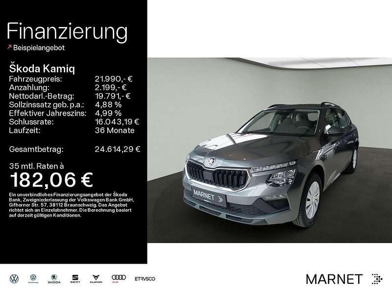 Graphitegrau metallic Gebraucht 2025 Skoda Kamiq Essence SUV | 21.990 € (Fairer Preis) - Bild 1/4