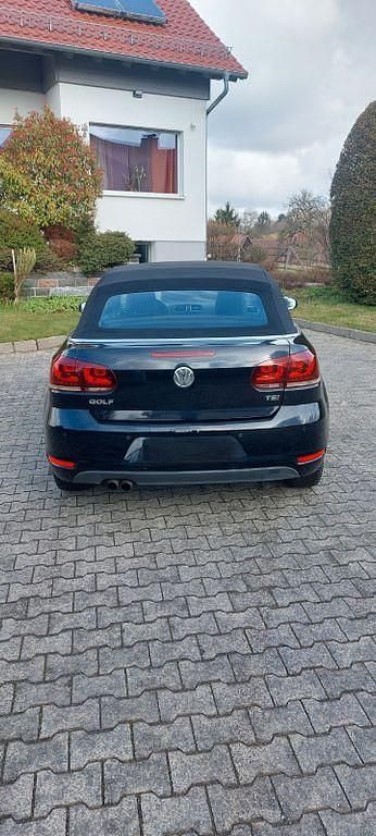 Gebraucht VW Golf Cabriolet 122 PS (89 kW) 2012 Schwarz Cabrio