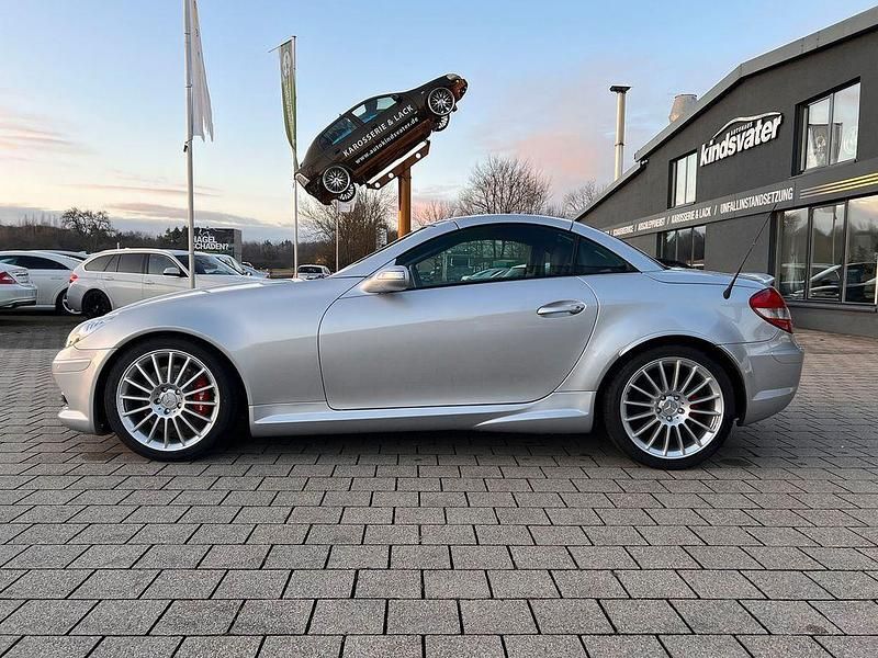 Gebraucht Mercedes SLK350 AMG 272 PS (200 kW) 2006 Silber Cabrio