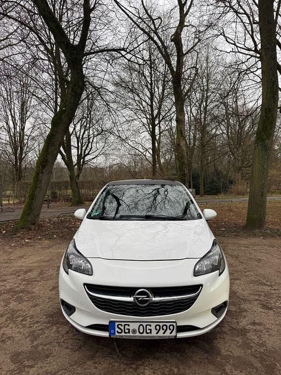 Weiß Gebraucht 2017 Opel Corsa Edition Kleinwagen | 5.000 € (Guter Preis) - Bild 1/4