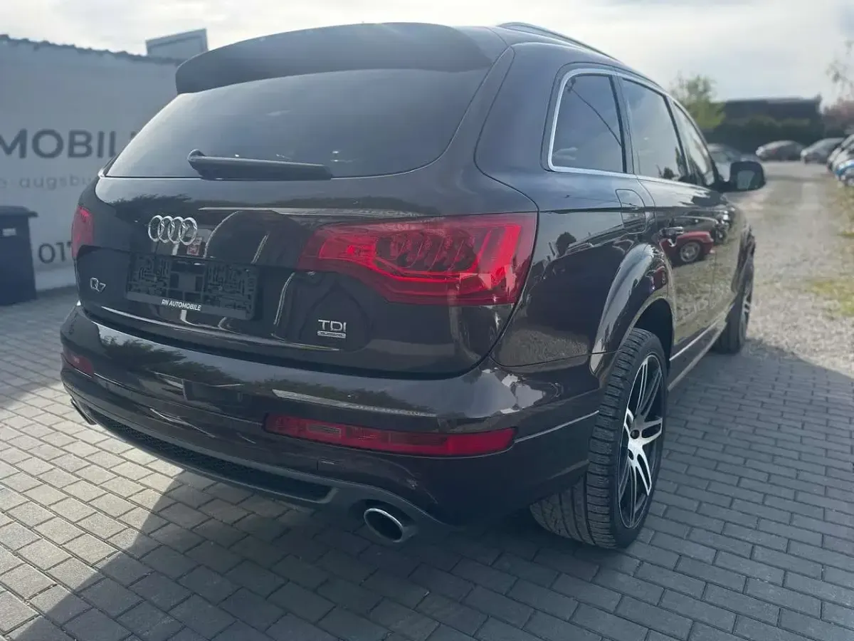 Second-hand Audi Q7 S-Line 204 CP (150 kW) 2012 Maro SUV
