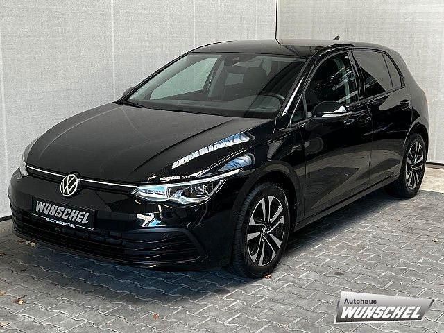 Schwarz Gebraucht 2021 VW Golf VIII United Limousine | 20.850 € (Fairer Preis) - Bild 1/4