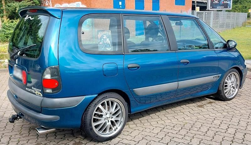 Gebraucht Renault Espace 190 PS (139 kW) 2000 Blau Van / Kleinbus