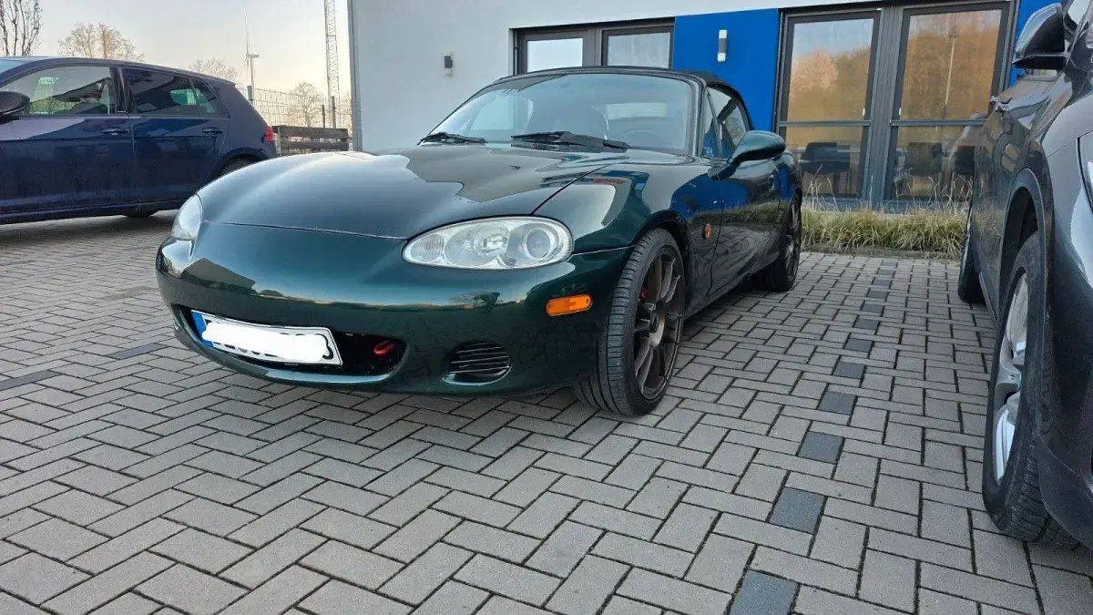 Używany Mazda MX5 110 KM (80 kW) 2003 Zielony Kabriolet