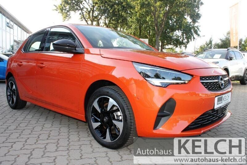 Power orange (metallic) Gebraucht 2023 Opel Corsa-e Elegance Kleinwagen | 21.990 € (Etwas zu teuer) - Bild 1/4