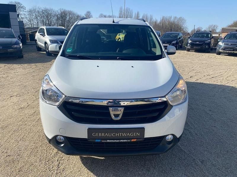Gebraucht Dacia Lodgy Lauréate 83 PS (61 kW) 2014 Weiß Van / Kleinbus