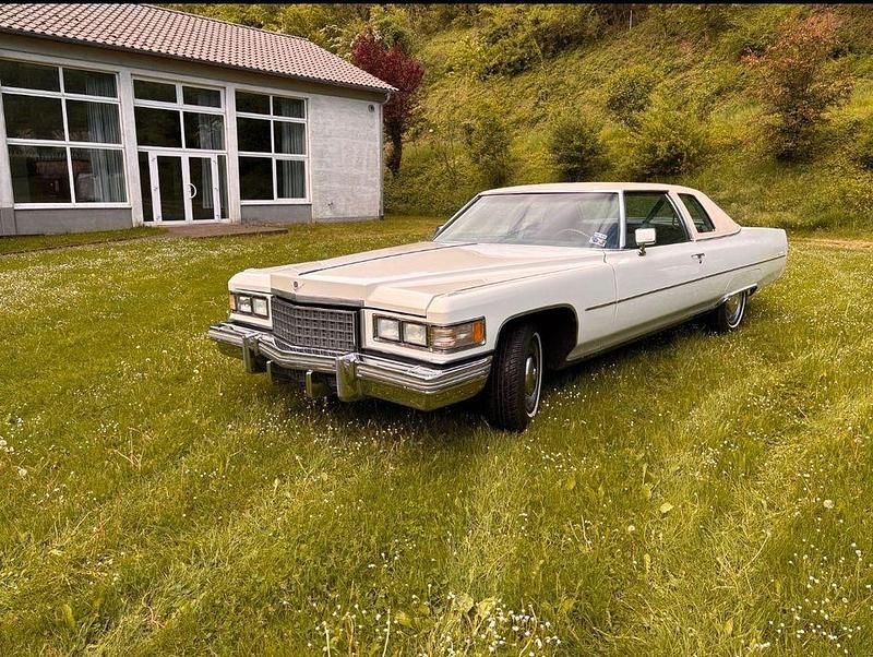 Weiß Gebraucht 1976 Cadillac Deville Coupé | 24.200 € - Bild 1/4