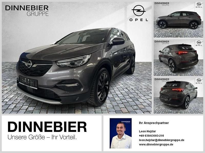 Mondstein grau (metallic) Gebraucht 2021 Opel Grandland X Elegance SUV | 21.483 € (Guter Preis) - Bild 1/3