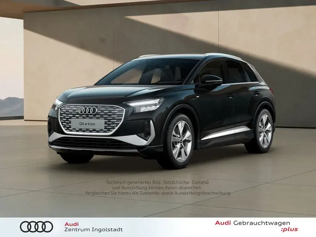 Second-hand Audi Q4 e-tron S-Line 210 kW (286 CP) 2025 Negru SUV