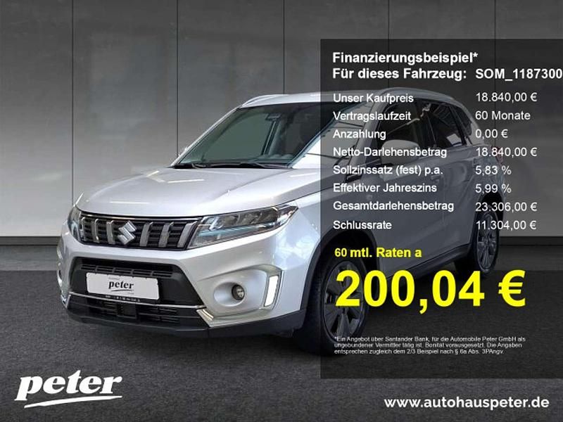 Silber Gebraucht 2024 Suzuki Vitara Comfort SUV | 18.840 € - Bild 1/4