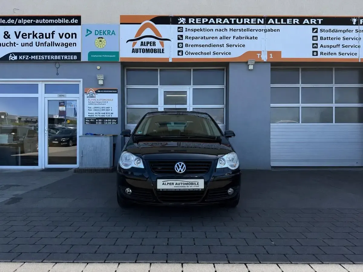 Usata VW Polo United 64 CV (47 kW) 2008 Nero Utilitaria