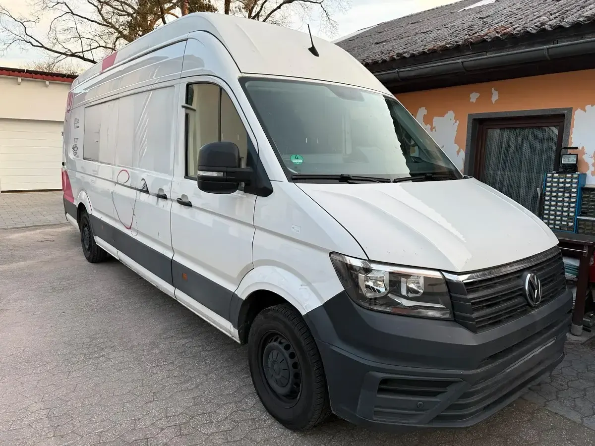 Usata VW Crafter 177 CV (130 kW) 2018 Bianco Furgone