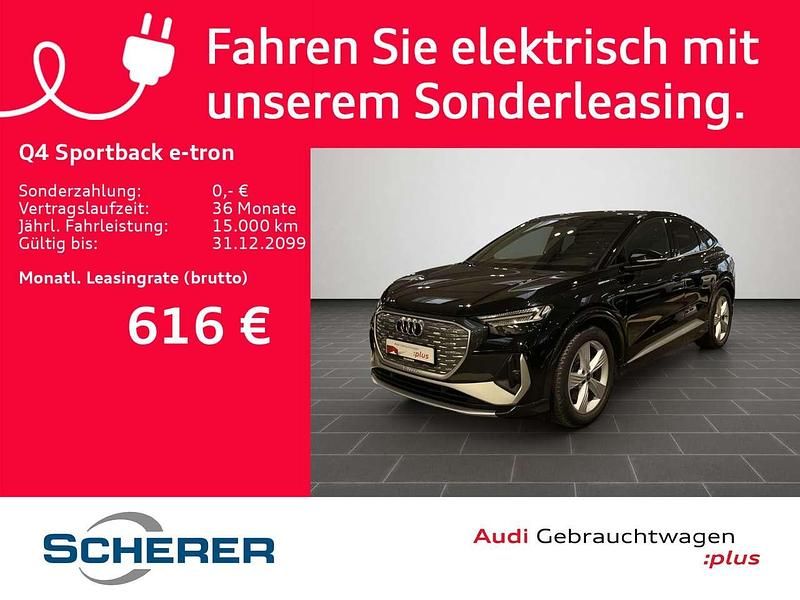 Gebraucht Audi Q4 e-tron 219 kW (299 PS) 2021 Mythosschwarz metallic SUV